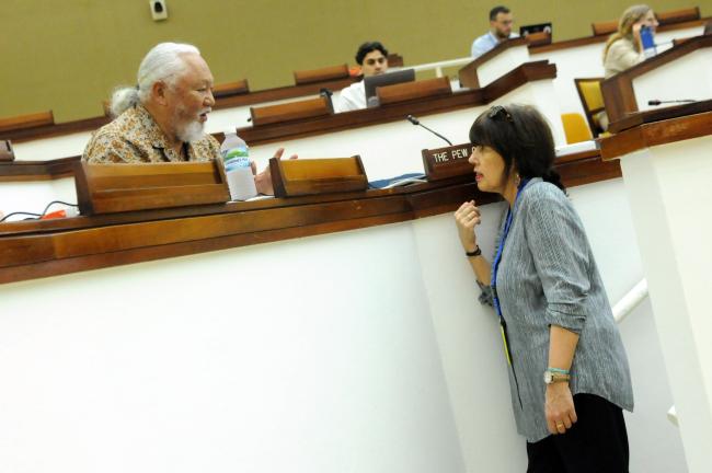 Solomon “Uncle Sol” Kaho‘ohalahala, Greenpeace International, and Anastasia Strati, Greece