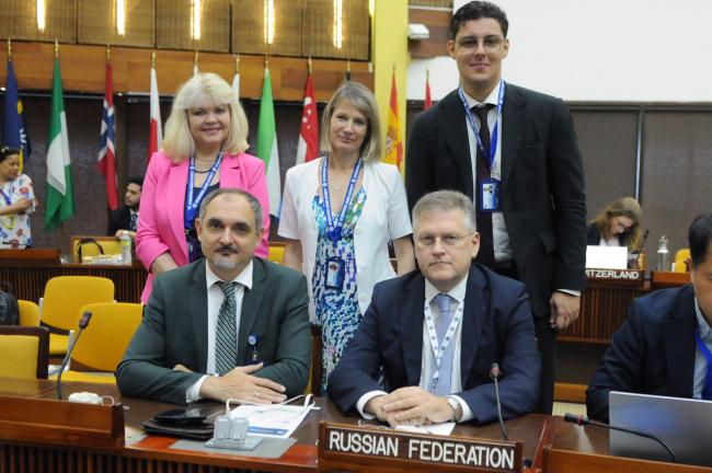 The Russian Federation delegation