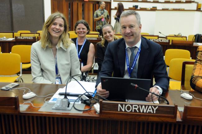 The delegation from Norway