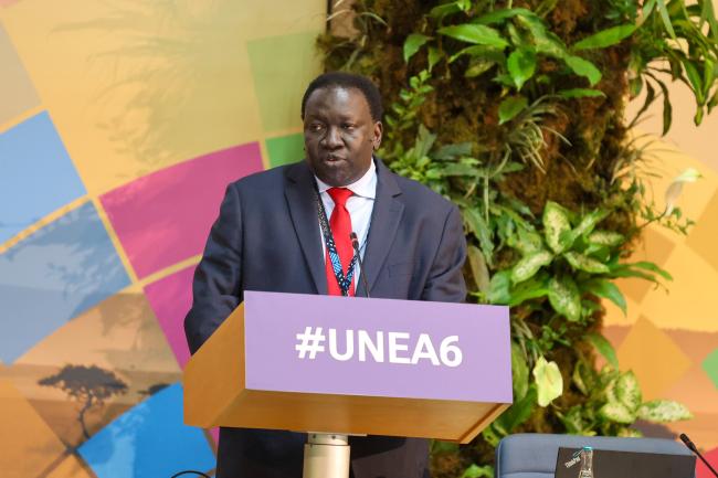 Joseph Africano Bartel, Undersecretary, Ministry of Environment and Forestry, South Sudan