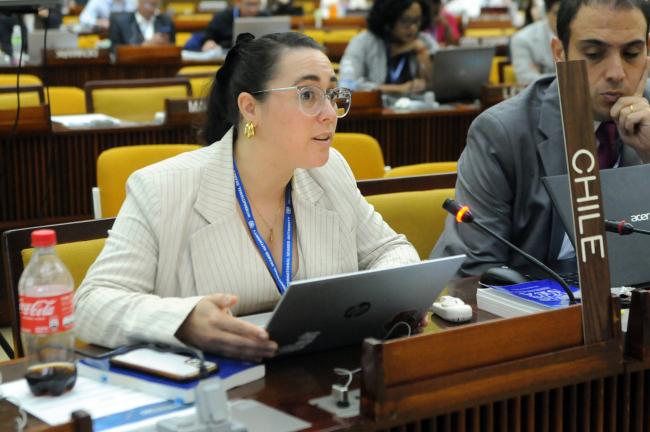 Valeria Chiappini, Chile