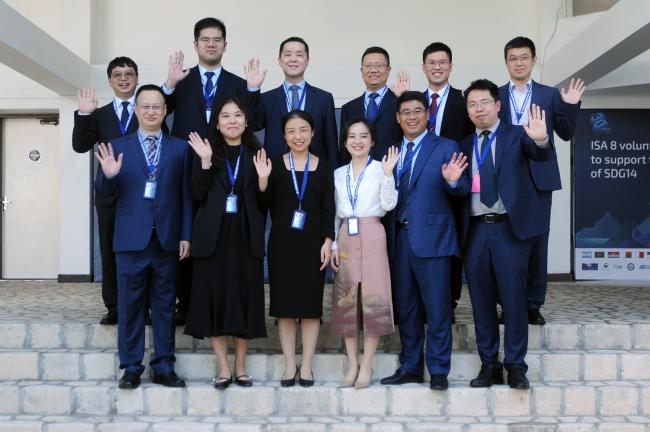 The delegation from China