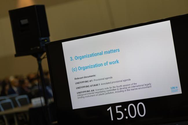 Various agenda items are discussed during the plenary