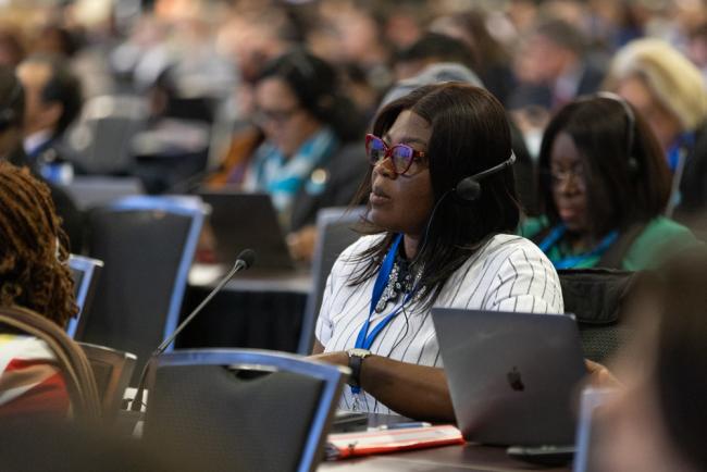 Ophelia Mensah Hayford, Ghana, on behalf of the African Group