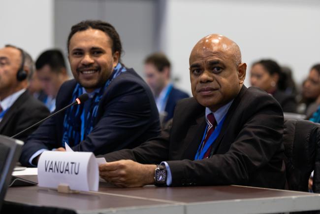 Tevi Odo, Vanuatu, on behalf of Pacific Small Islands Developing States (PSIDS)