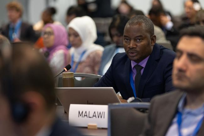 Peter Magombo, Malawi, on behalf of the High Ambition Coalition (HAC)