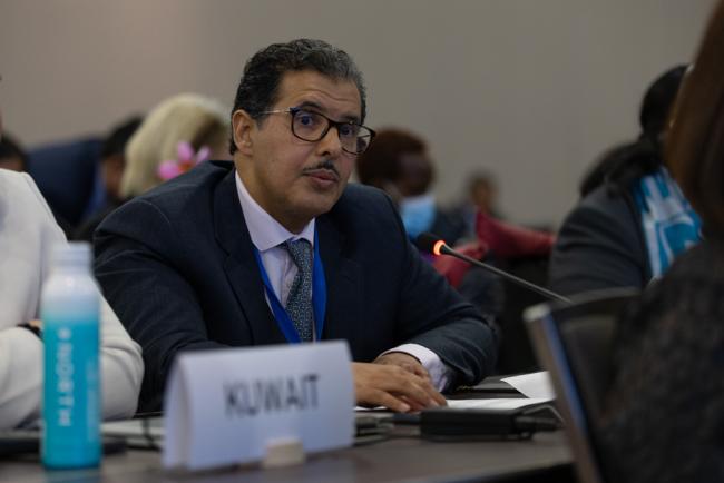 Salman Al-Agmi, Kuwait, on behalf of the Like-Minded Group