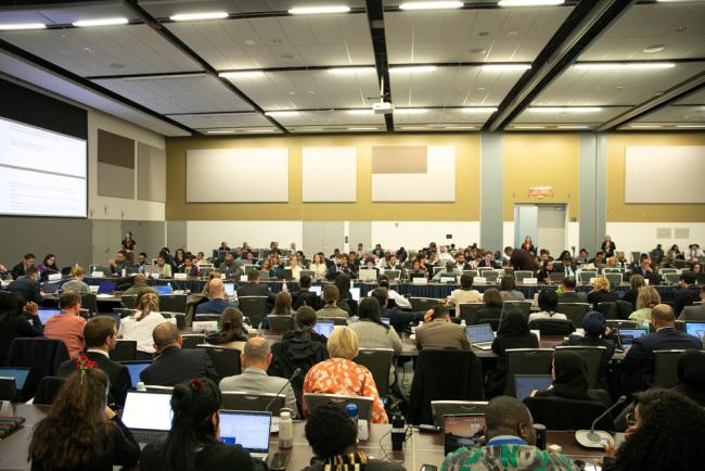 Delegates gather for negotiations under Subgroup 2.2