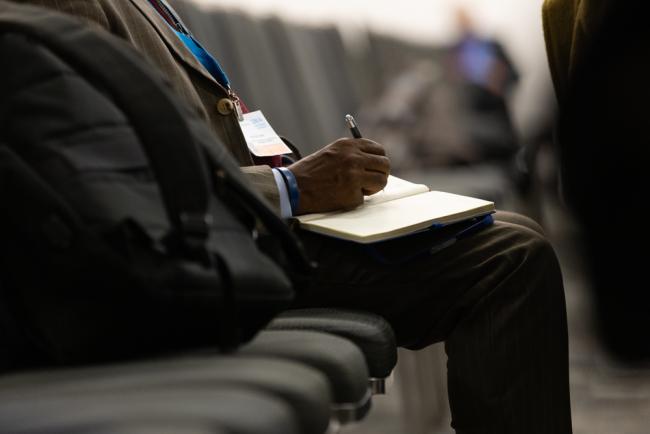 Delegates take note of the discussions