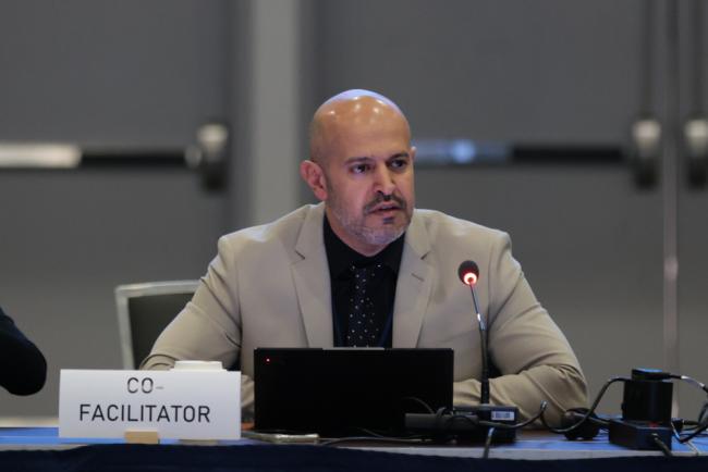 Subgroup 1.3 Co-Facilitator Abdulrahman bin Ali Alshehri, Saudi Arabia