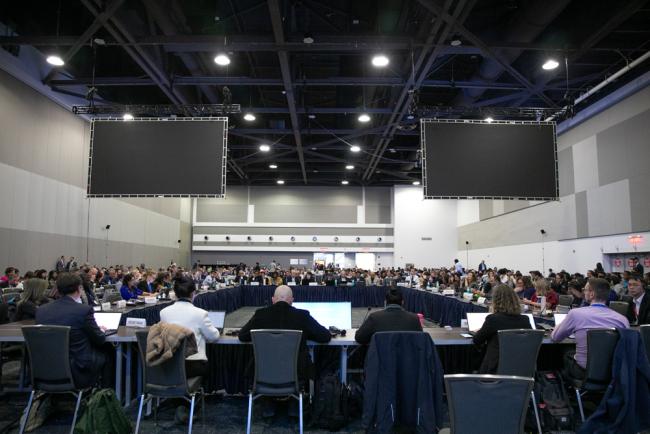 Delegates gather in Contact Group 1
