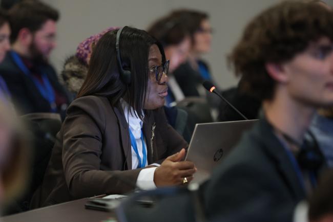 Ophelia Mensah Hayford, Ghana, on behalf of the African Group