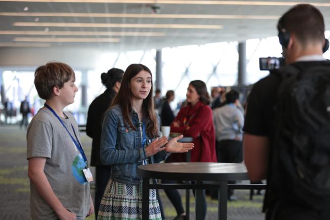 Interviews are conducted