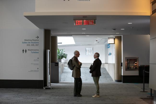 John Whitelaw, Switzerland, speaks with Vito Buonsante, IPEN