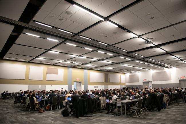 Delegates gather for discussions under Subgroup 2.1