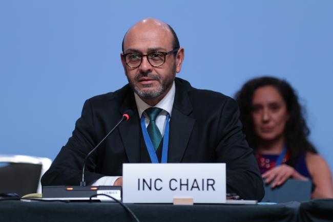 INC-4 Chair Luis Vayas Valdivieso, Ecuador