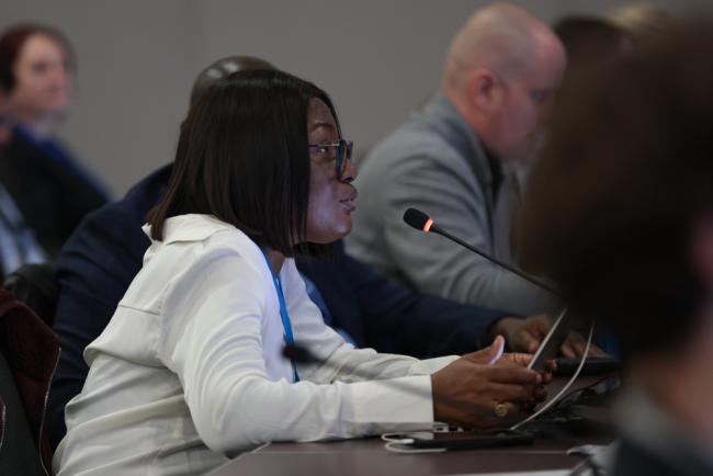 Ophelia Mensah Hayford, Ghana, on behalf of the African Group