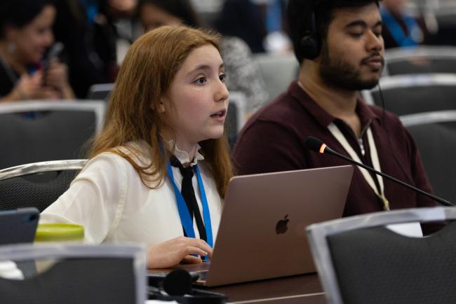 Fiona Brown, Global Youth Coalition on Plastic Pollution (GYCPP)