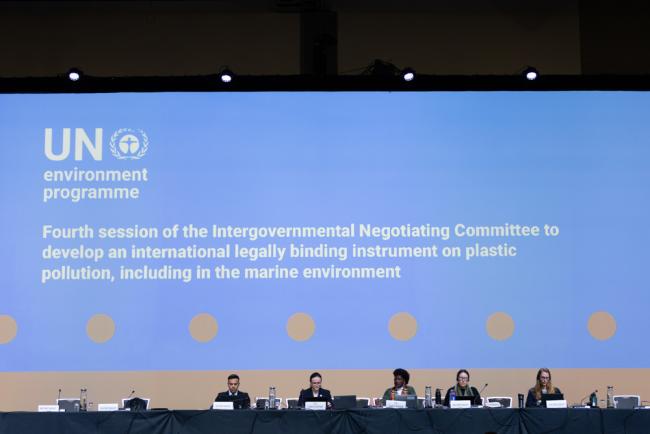 View of the dais during Subgroup 2.1