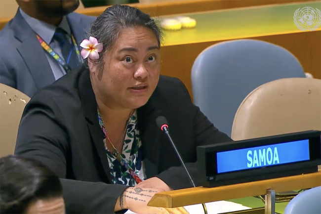 Matilda Bartley, Samoa