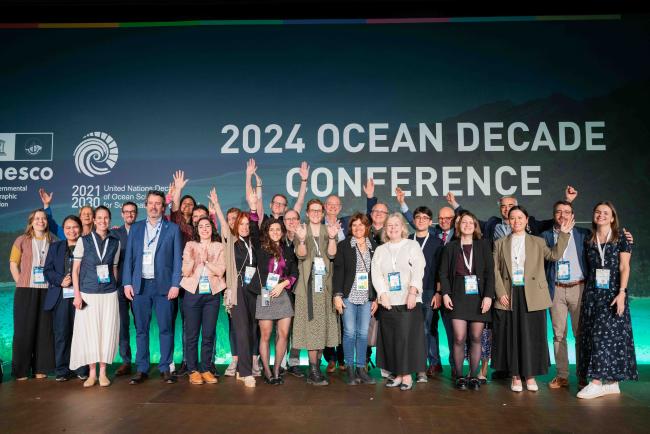 UN Ocean Decade organising team - UNOceanDecade-12April2024-photo