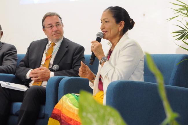 Achim Steiner, UNDP Administrator, and Debra Haaland, US Secretary of the Interior
