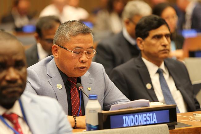 Alue Dohon, Deputy Minister of Environment and Forestry, Indonesia - UNFF19 - 9May2024