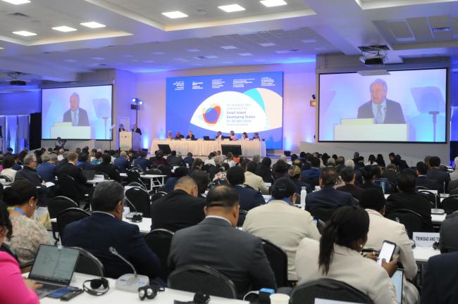 Participants during the address by António Guterres, UN Secretary-General 