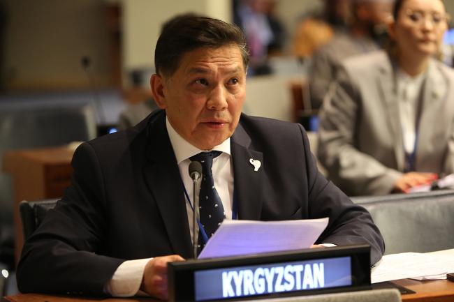 Asein Isaev, First Deputy Minister, Kyrgyzstan - UNFF19 - 9May2024