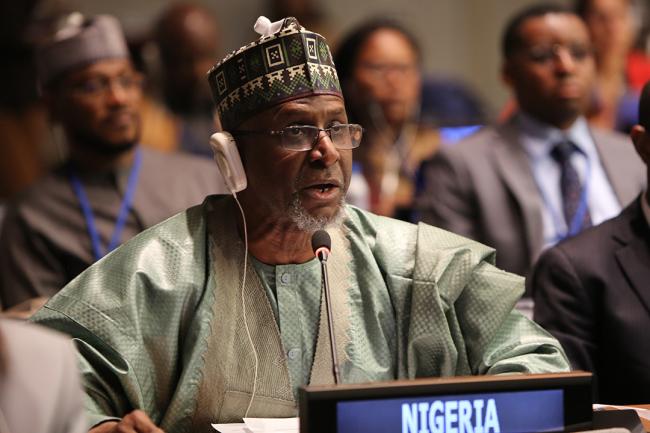 Balarabe Abbas Lawal, Minister of Environment, Nigeria - UNFF19 - 9May2024