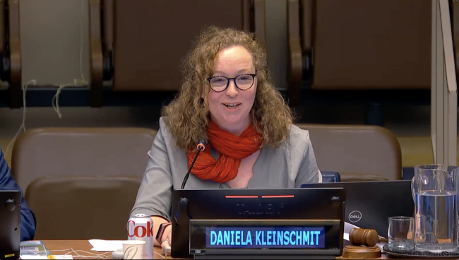 Daniela Kleinschmit, University of Freiburg, Germany