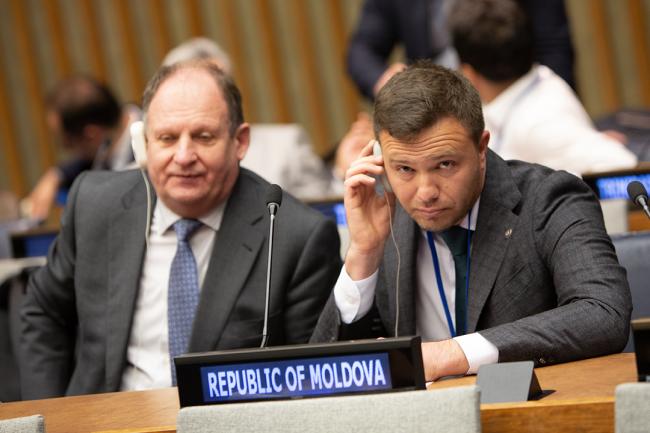 Delegates from Moldova - UNFF19 - 7May2024