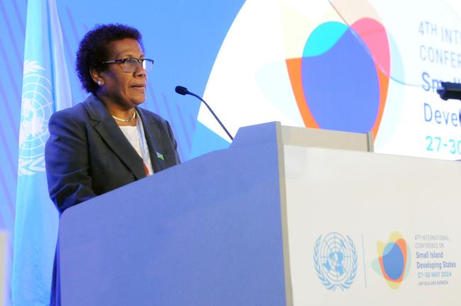 Jane Waetara, Permanent Representative of the Solomon Islands to the UN