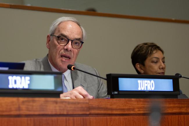 John Parrotta, President, International Union of Forest Research Organizations- UNFF19 - 9May2024
