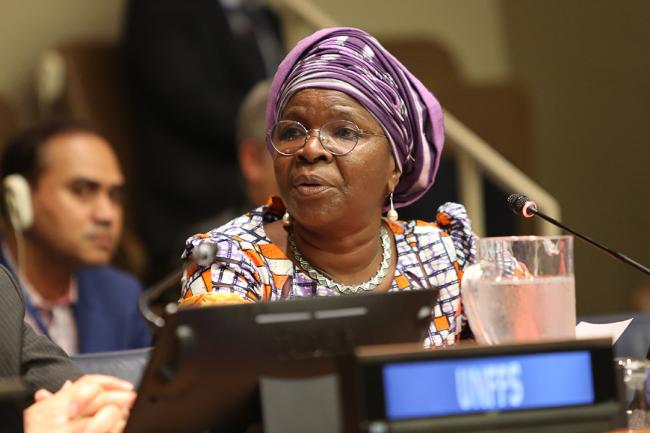 Juliette Biao Koudenoukpo, Director, UNFF Secretariat - UNFF19 - 10May2024