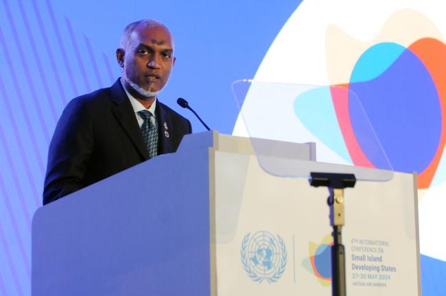 Mohamed Muizzu, President of the Maldives