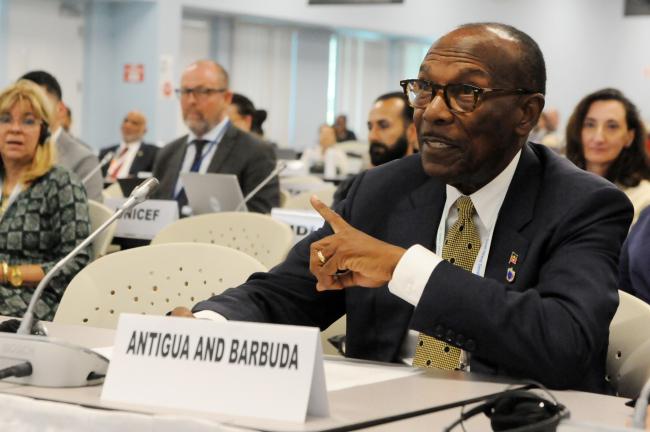 Molwyn Joseph, Minister of Health, Wellness, Social Transformation and the Environment, Antigua and Barbuda