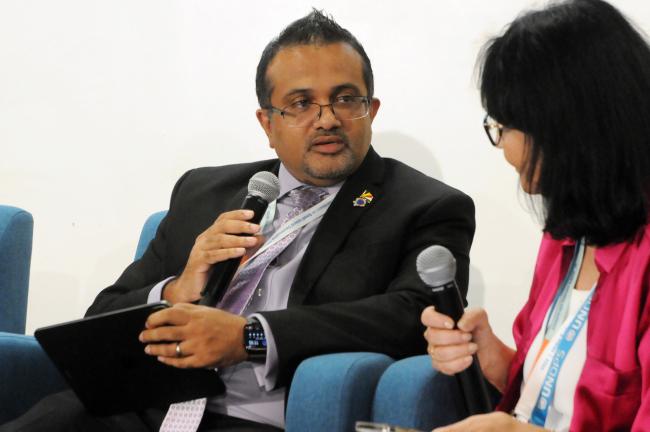 Naadir Nigel Hamid Hassan, Minister for Finance, Economic Planning and Trade, Seychelles