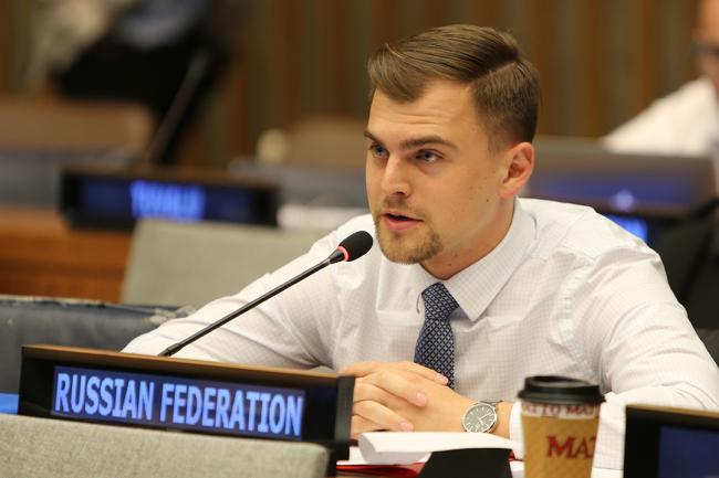 Nikita Andrianov, Russian Federation - UNFF19 - 10May2024