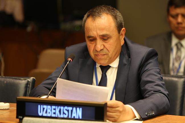 Nizomiddin Bakirov, Director of the Forestry Agency UNFF19 - 9May2024