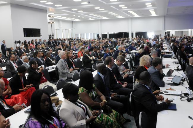 Participants during the opening of the Conference