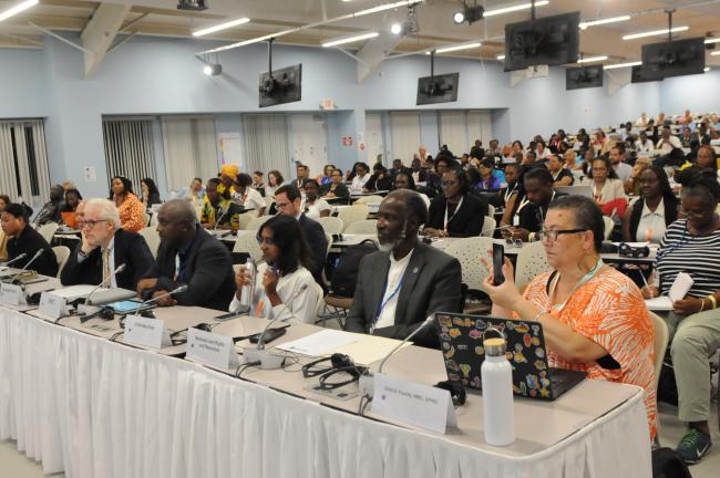 Participants during the evening event