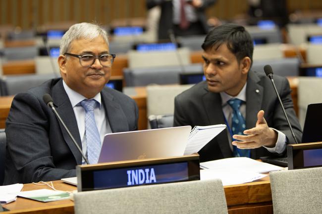 Ramesh Pandey, and Jitesh Kumar, India - UNFF19 - 7May2024