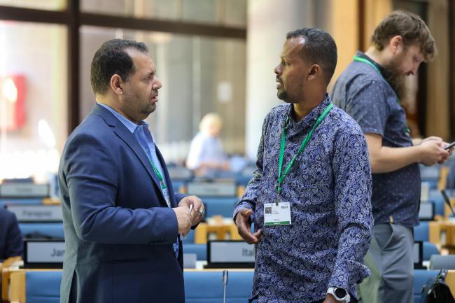 Ossama AbdelKawy, Egypt, and Mohamed Elmi Obsieh, Djibouti