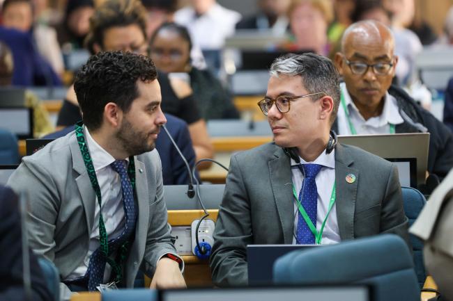 Joaquín Salzberg, Argentina, and Luiz Eduardo Andrade de Souza, Brazil
