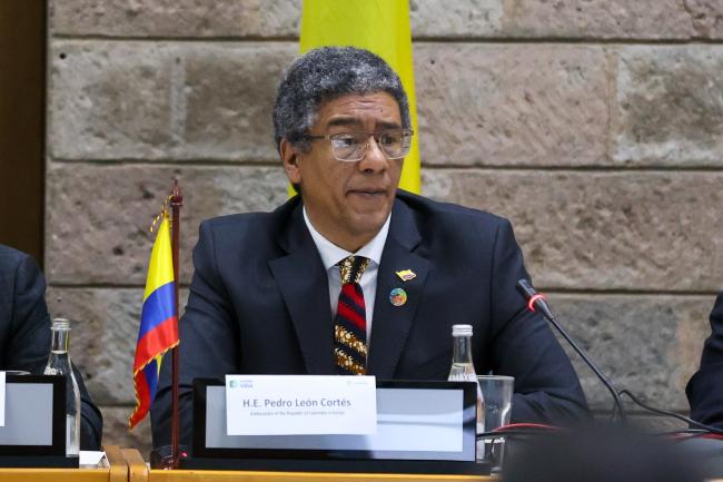 Pedro León Cortés Ruíz, Ambassador of the Repcublic of Colombia to Kenya