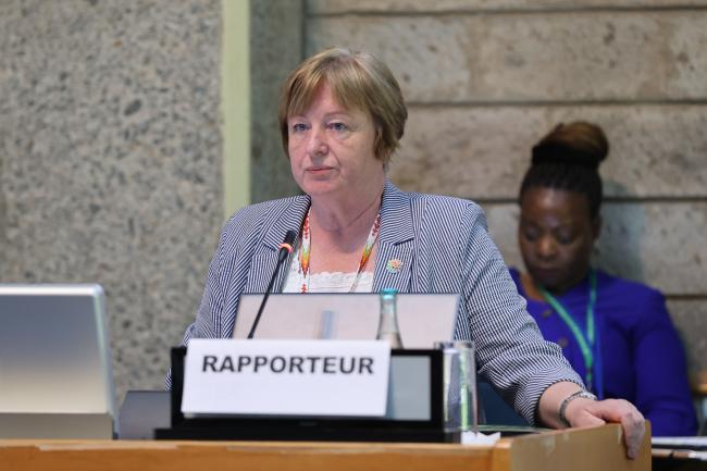 Meeting Rapporteur Angela Lozan, Republic of Moldova