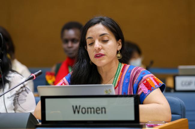 Amelia Arreguín Prado, CBD Women's Caucus