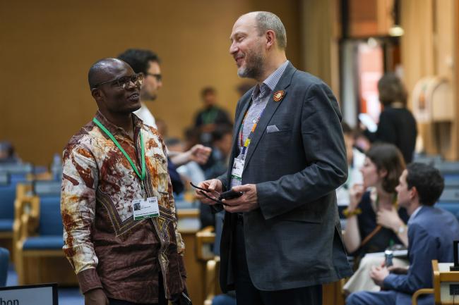 Daniel Mukubi Kikuni, Democratic Republic of the Congo, and Alexander Shestakov, Russian Federation
