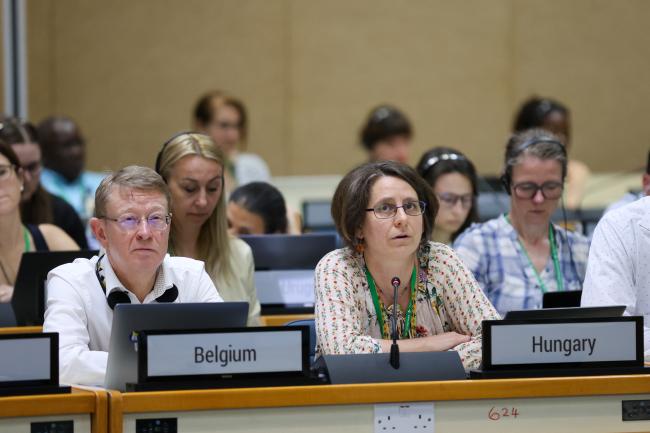 Hendrik Segers, Belgium, and Rita Andorkó, Hungary